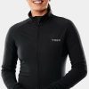 Clothing * | Excellent Trek Trek Circuit Women'S Thermal Long Sleeve Cycling Jersey Black