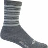 Clothing * | Clearance Sale Surly Stripey Socks Charcoal/Gravel Gray/Lead Heather