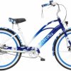 Electric * | Quality Guarantee Electra Shibori Cruiser Go! Step-Thru Indigo Fade