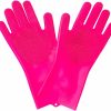 Clothing * | Premium Muc-Off Deep Scrubber Gloves Pink